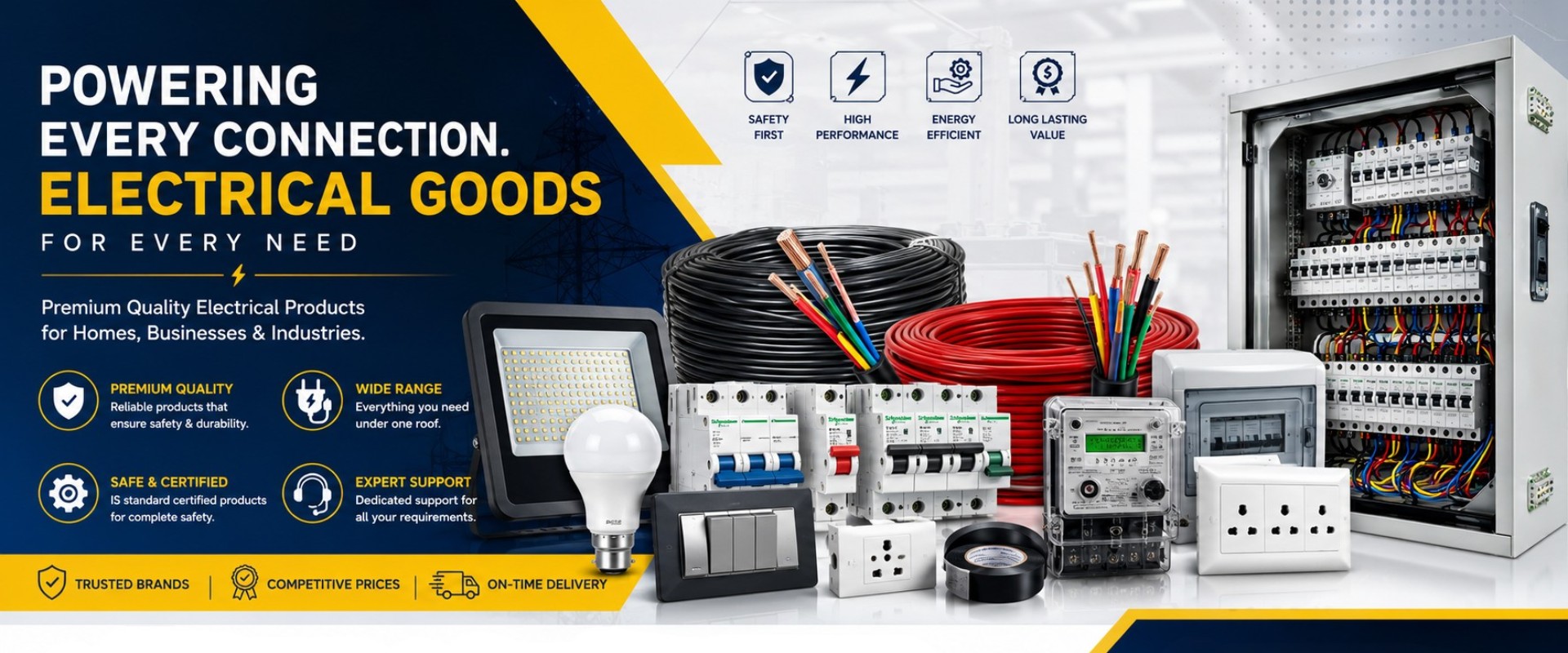 Wires and Cables Banner
